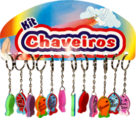 CHAVEIRO EMBORRACHADO DUZIA PEIXINHO