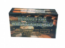 Envelope Dzimos Da Restaurao  Pacote  100 Unidades 