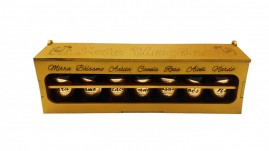 Kit De leo 7 Uno De Madeira Dourado Luxo 10 Ml