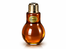 �leo Para Un��o Canela Garrafa L�mpada 110 Ml Vidro Luxo