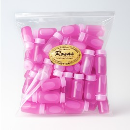 FRASCONETE COM OLEO PARA UNO ROSA PACOTE COM 100 UNIDADES 
