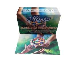 ENVELOPE DE CAMPANHA MISS�ES PACOTE C/100 UNIDADES 