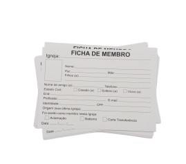 ENVELOPE DE DIZIMO BRANCO PACOTE COM 100 UNIDADES
