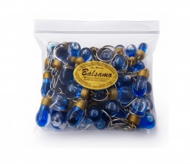100 Chaveiros Mini Lmpada Com leo De Uno Balsamo