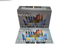 ENVELOPE DE CAMPANHA FECHADO PACOTE C 100 UNIDADES /MISS�ES O DESAFIO DO MILENIO