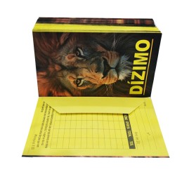 Envelope Anual De Dizimo Amarelo Pacote com  100 Unidades