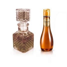 �leo De Un��o Canela 120ml + Recipiente De Vidro Elegante