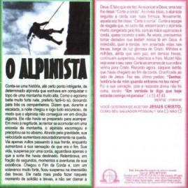 FOLHETOS PACOTE COM 100 UNIDADES / ALPINISTA 