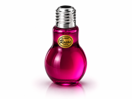 �leo Para Un��o Rosa Garrafa L�mpada 110 Ml Vidro Luxo